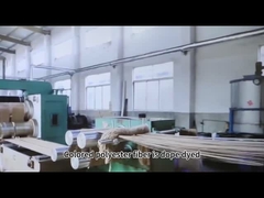 Fibra di poliestere colorata